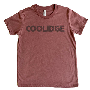 Coolidge Youth Retro Design Tee
