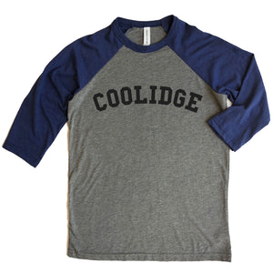 Coolidge Adult 3/4 Sleeve Baseball Tee