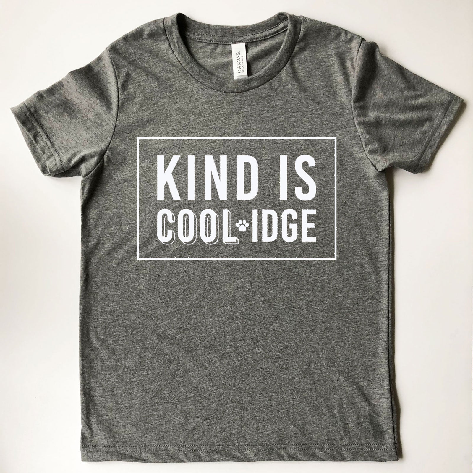 Coolidge Adult 'Kind Is Coolidge' Tee - White Design