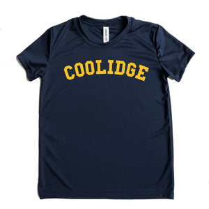 Coolidge Youth Moisture Wick Tee - Yellow Design