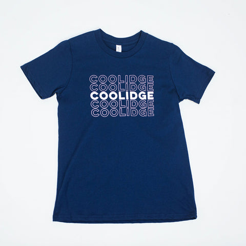 Coolidge Adult S/S Stacked Tee