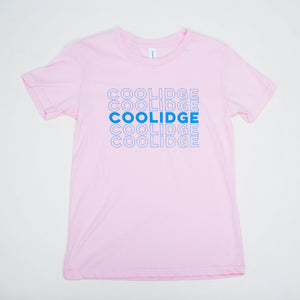 Coolidge Adult S/S Stacked Tee