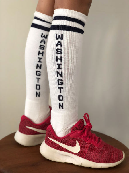 Washington Knee-High Socks