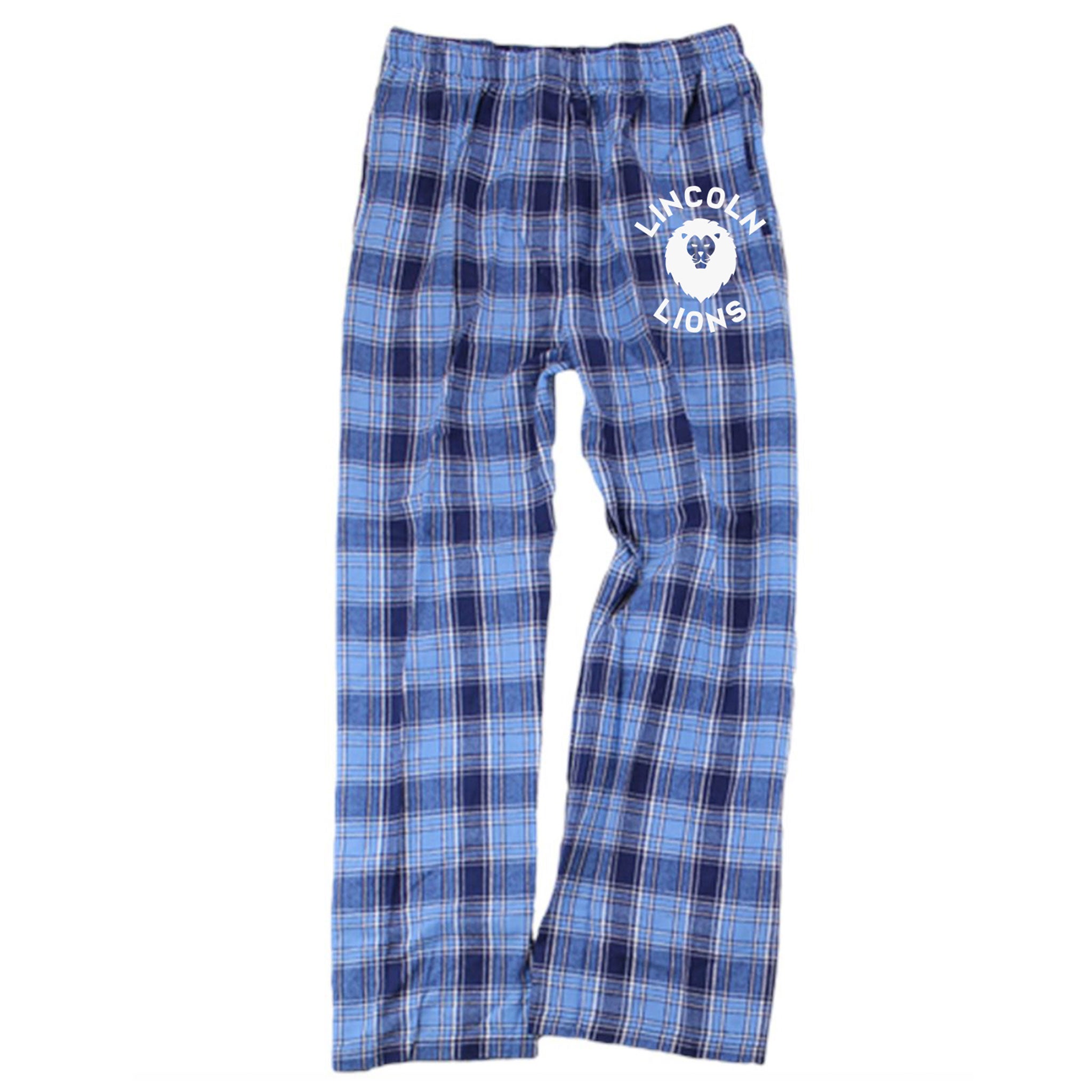 Lincoln Youth Pajama Pant - Columbia/Navy