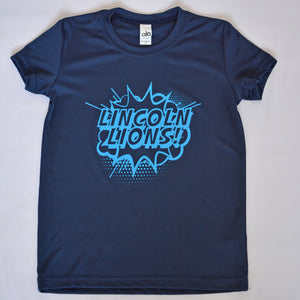 Lincoln Youth All Sport Mesh Pow Tee