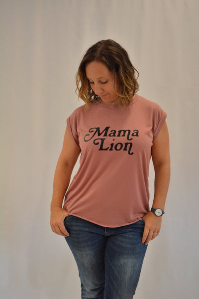 Mama Lion Muscle Tee