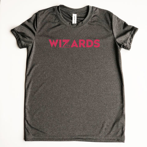 Washington Youth Moisture Wick Shirt - Pink Design