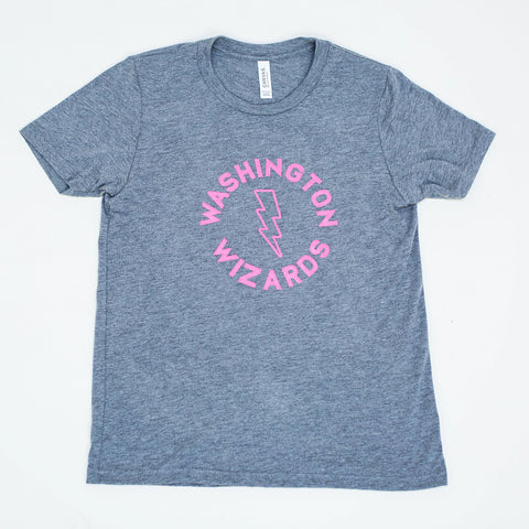 Washington Youth S/S Lightening Bolt Tee