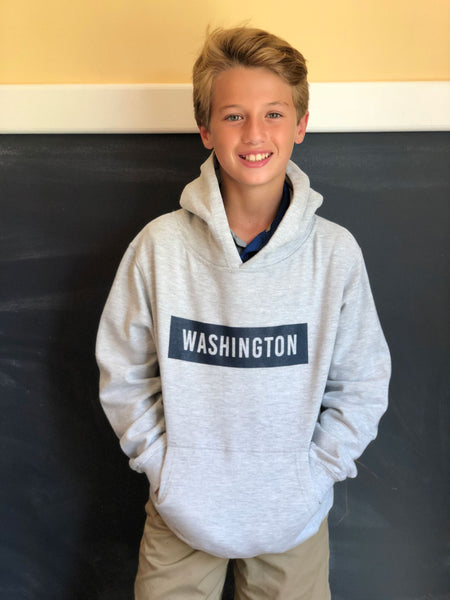 Washington Youth Hooded Sweatshirt